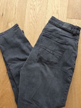 American Eagle Dark Gray Stretchy Jeans